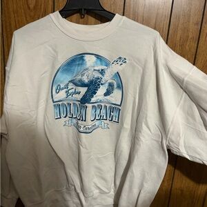 Holden Beach White Sweater